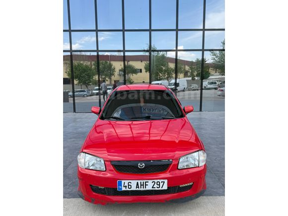 Sahibinden Mazda 323 1.5 1999 Model  375.000 km Kırmızı