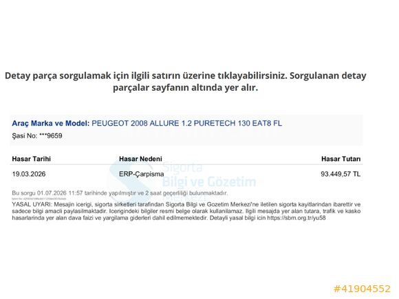 OTOSTORE'DAN 2008 1.2 Puretech Allure EAT8 2025