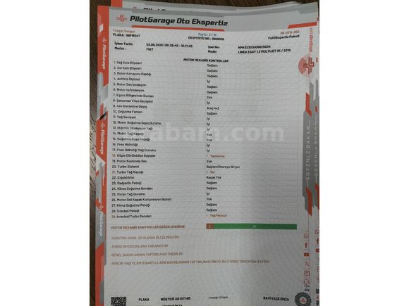 Sahibinden Fiat Linea 1.3 Multijet Easy 2014 Model