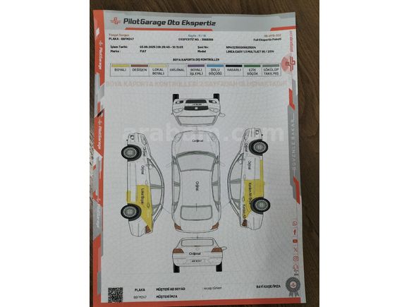 Sahibinden Fiat Linea 1.3 Multijet Easy 2014 Model