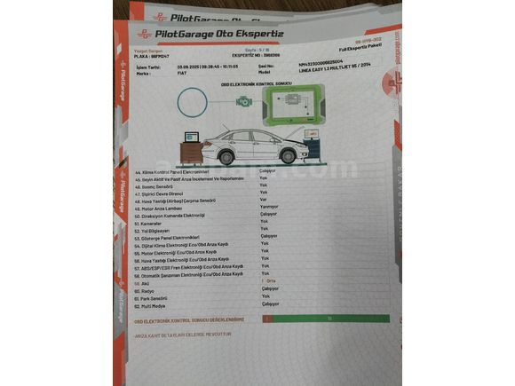 Sahibinden Fiat Linea 1.3 Multijet Easy 2014 Model