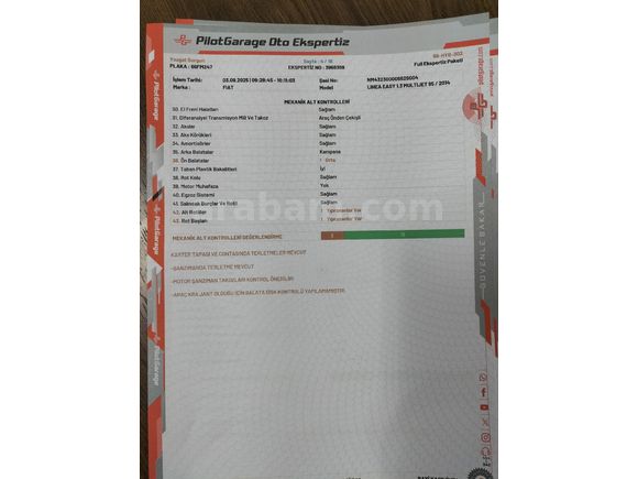 Sahibinden Fiat Linea 1.3 Multijet Easy 2014 Model