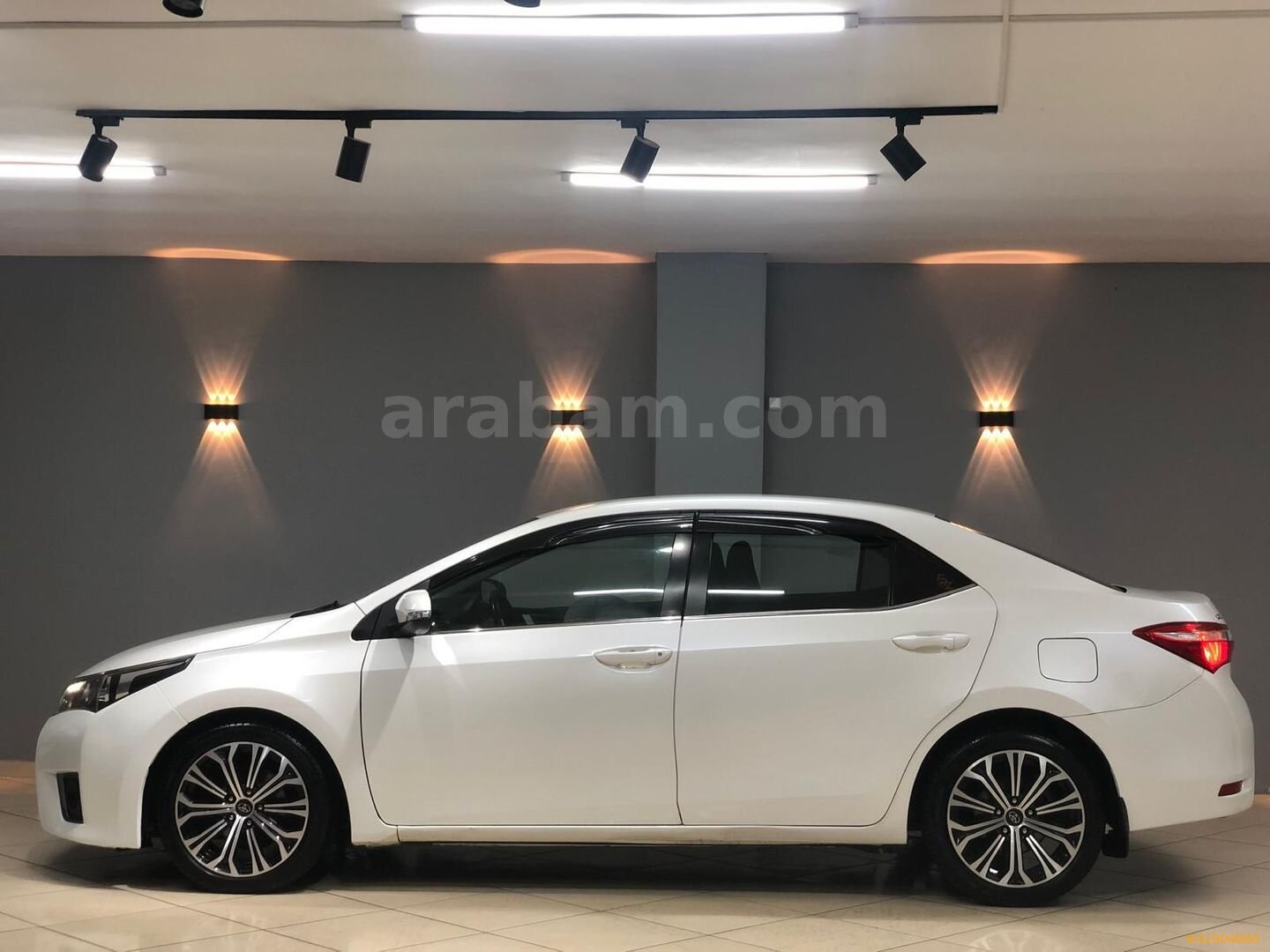 Galeriden Toyota Corolla 1.4 D-4D Touch 2015 Model Bursa 243.000 km Beyaz 6