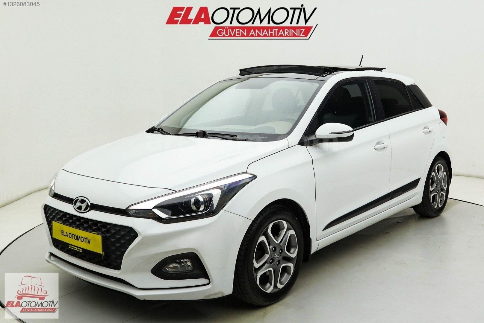 Galeriden Hyundai i20 1.4 MPI Elite Smart 2019 Model Ankara 62.000 km Beyaz 1