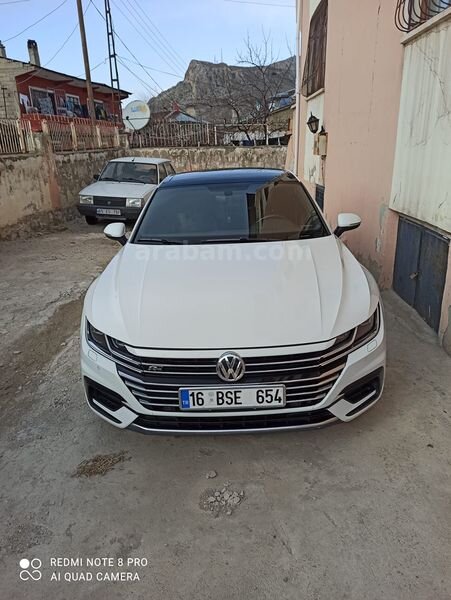 Sahibinden Volkswagen Arteon 1.5 TSI R Line 2018 Model Van 229.500 km Beyaz