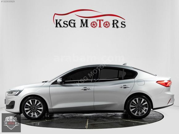 !BOYASIZ! 2023 FORD FOCUS TİTANİUM X/SERVİS B/KEYLESS GO/HAYALET