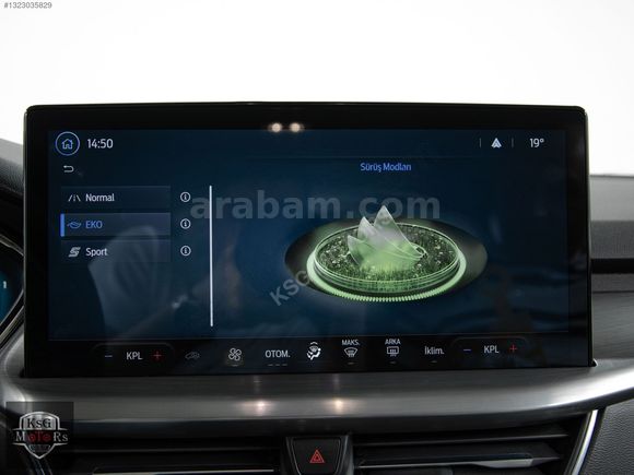 !BOYASIZ! 2023 FORD FOCUS TİTANİUM X/SERVİS B/KEYLESS GO/HAYALET