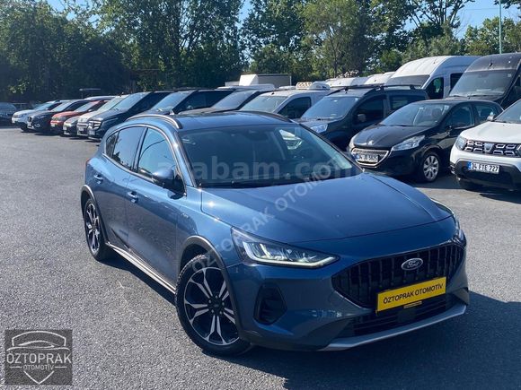 ÖZTOPRAK-2024 FOCUS ACTİVE X 1.5 DİZEL OTOM. HATASIZ-4.75 VADE