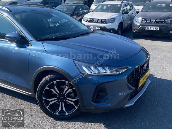 ÖZTOPRAK-2024 FOCUS ACTİVE X 1.5 DİZEL OTOM. HATASIZ-4.75 VADE