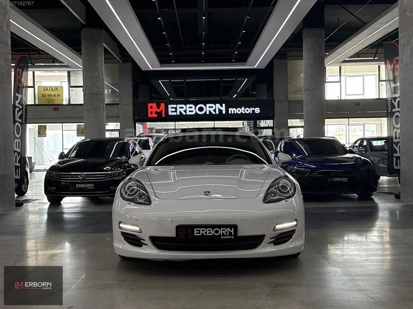 Galeriden Porsche Panamera Diesel 2012 Model Ankara 190.000 km Beyaz 3