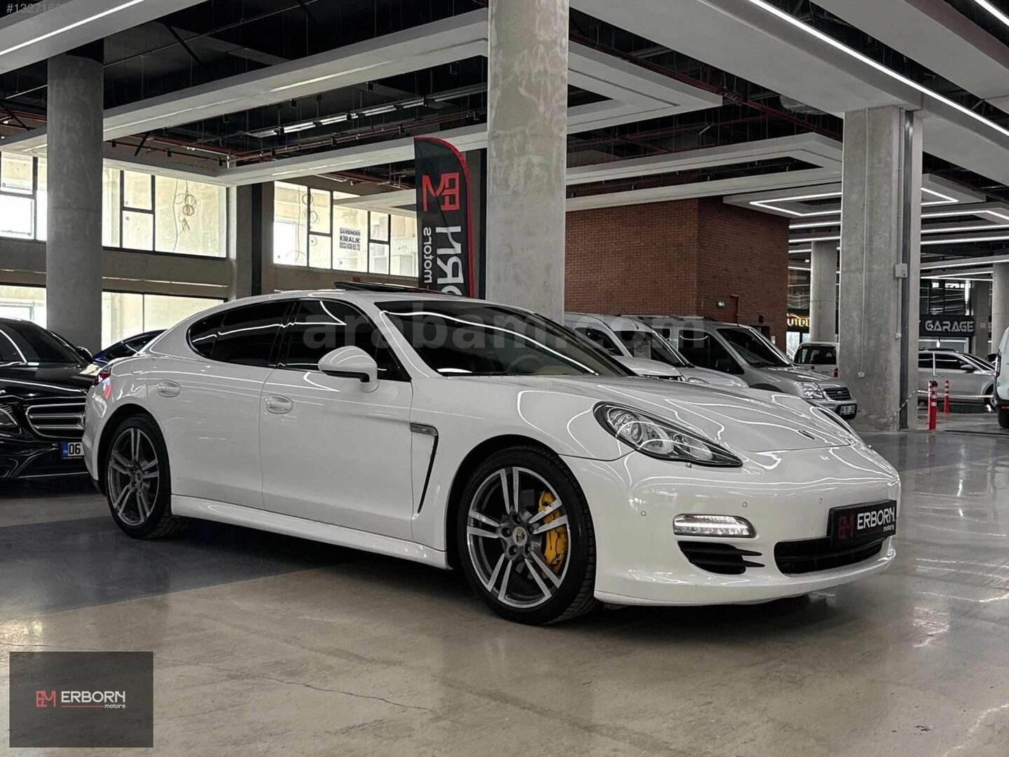 Galeriden Porsche Panamera Diesel 2012 Model Ankara 190.000 km Beyaz 4