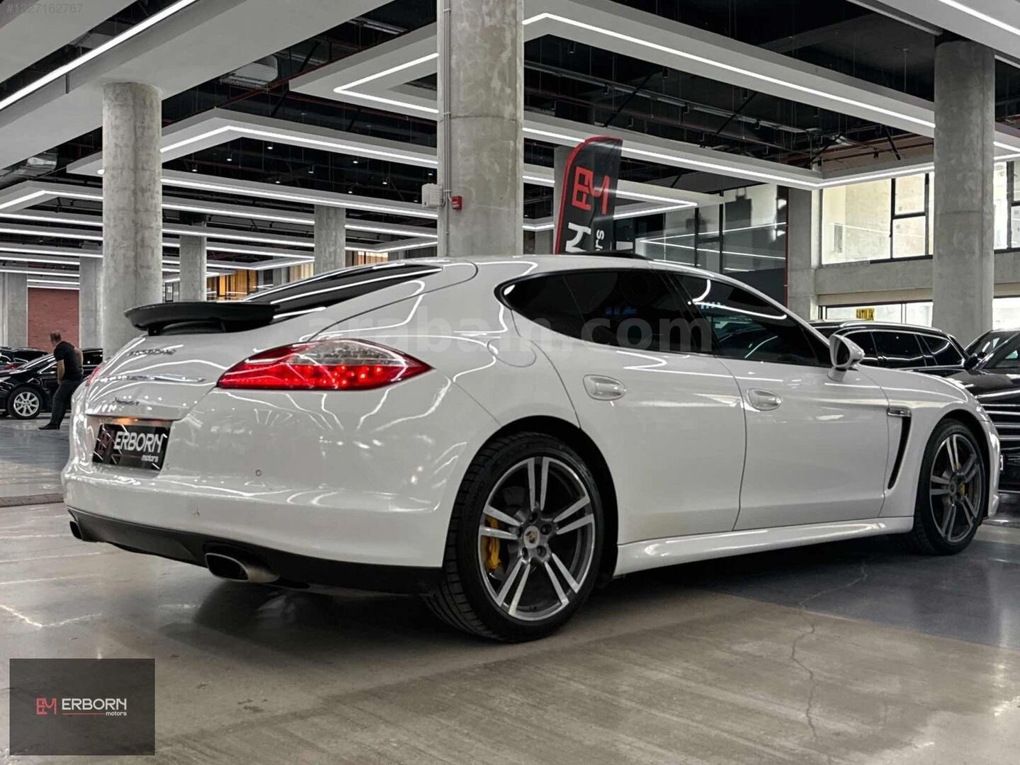 Galeriden Porsche Panamera Diesel 2012 Model Ankara 190.000 km Beyaz 6