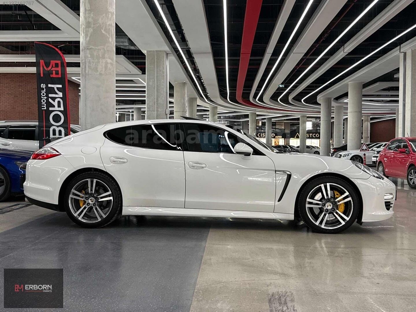 Galeriden Porsche Panamera Diesel 2012 Model Ankara 190.000 km Beyaz 5