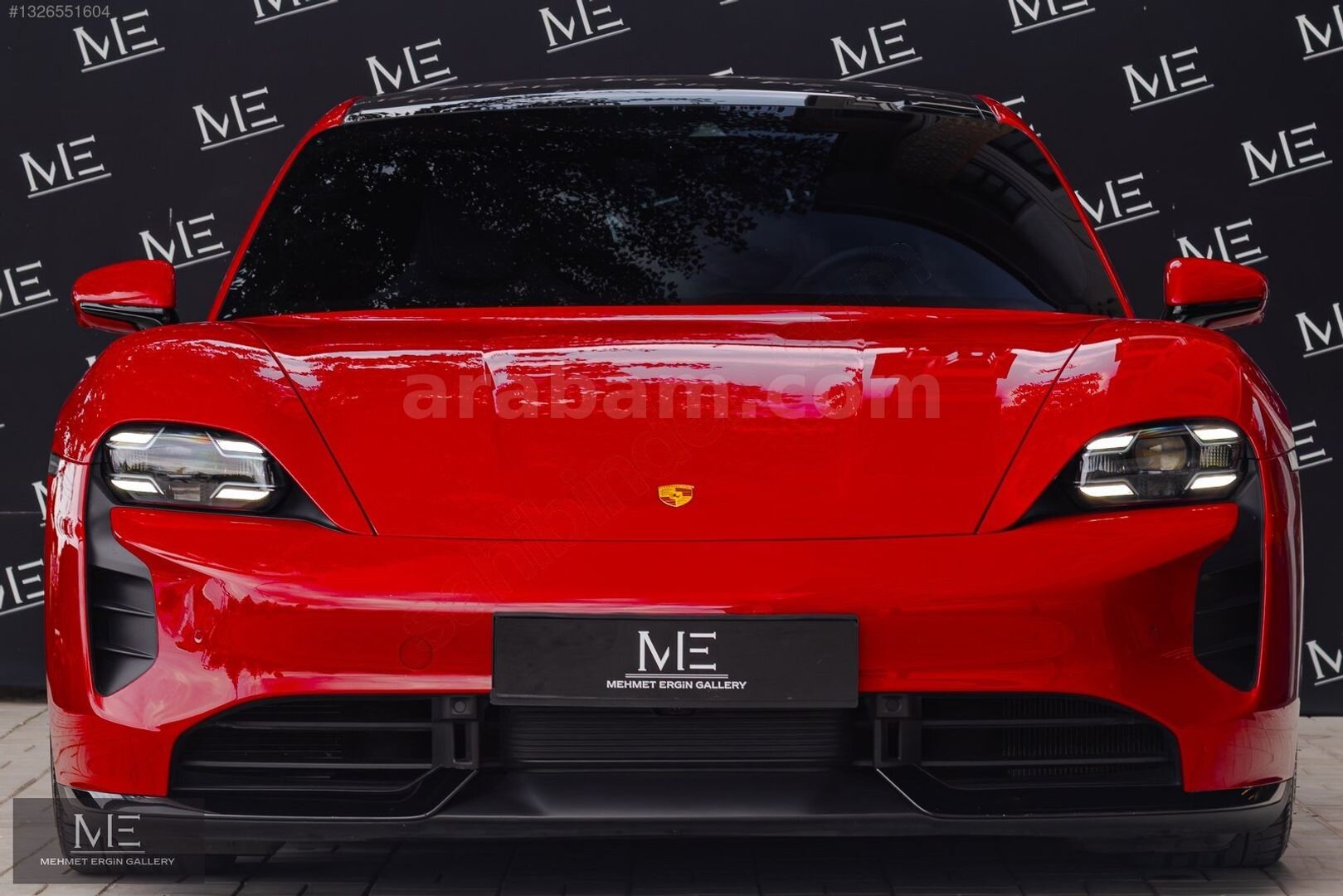 Galeriden Porsche Taycan Elektrik Turbo 2020 Model Kütahya 30.000 km Kırmızı 2