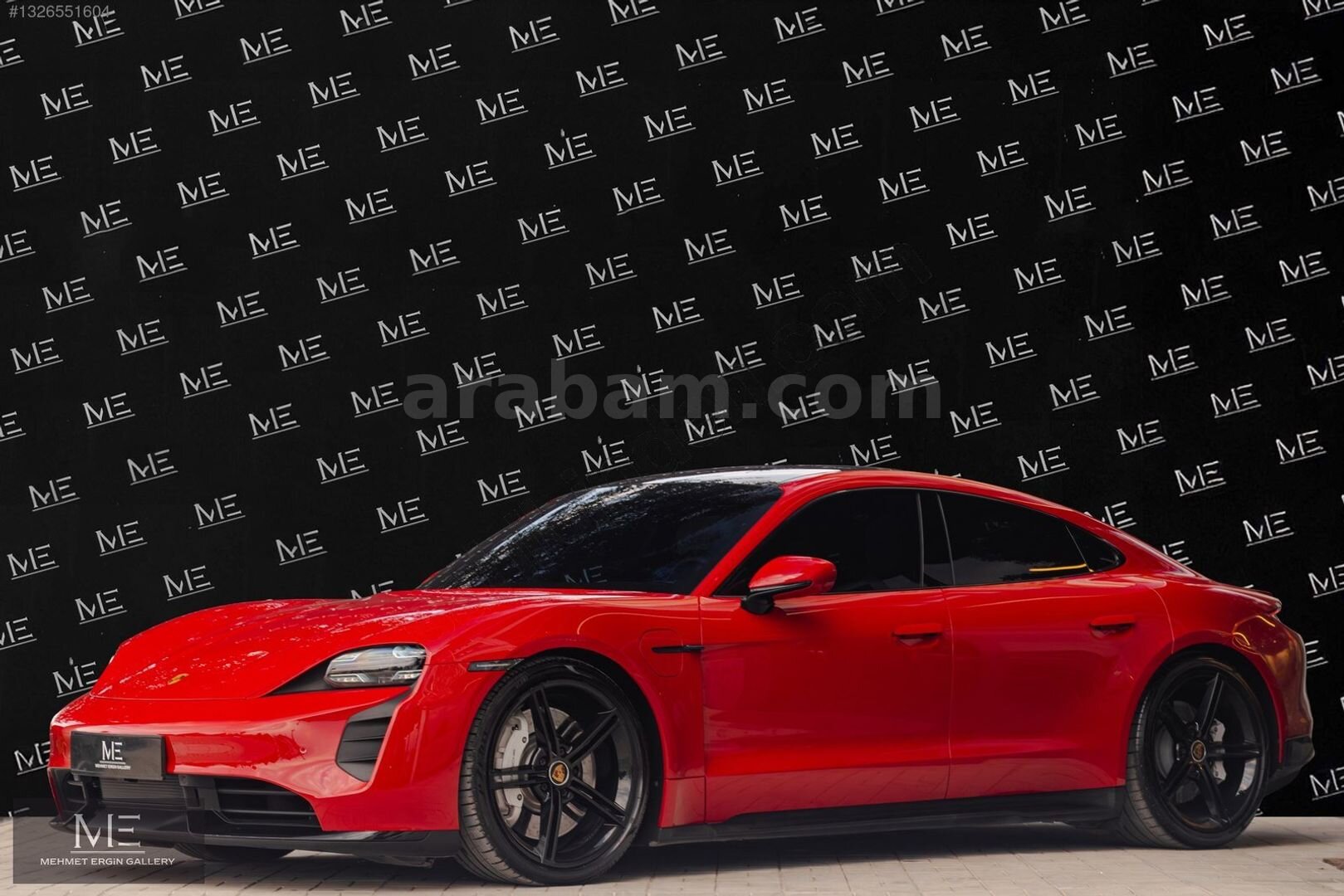 Galeriden Porsche Taycan Elektrik Turbo 2020 Model Kütahya 30.000 km Kırmızı 3
