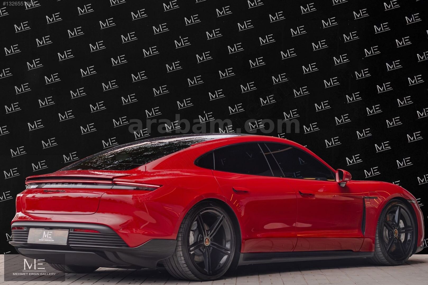 Galeriden Porsche Taycan Elektrik Turbo 2020 Model Kütahya 30.000 km Kırmızı 4