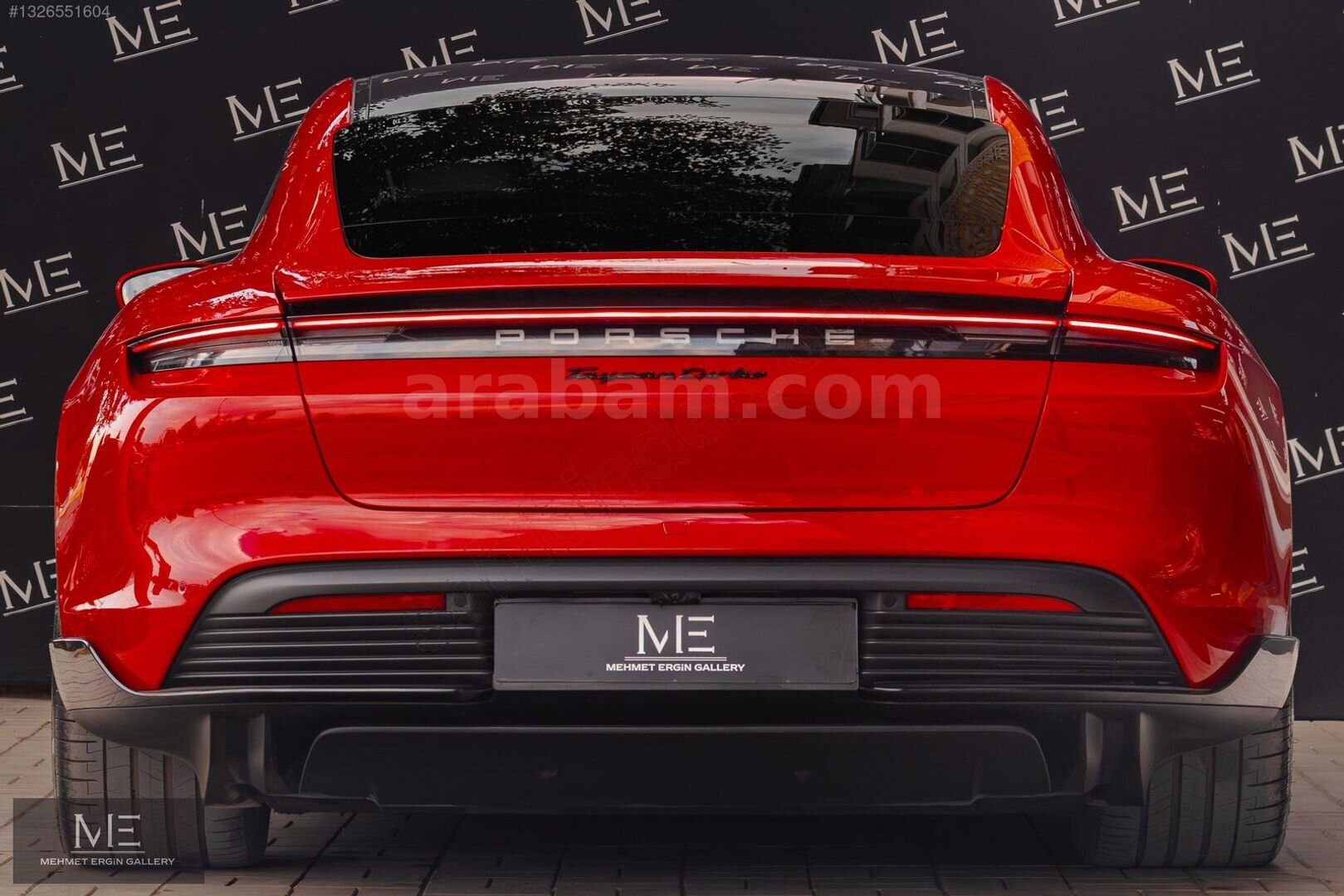 Galeriden Porsche Taycan Elektrik Turbo 2020 Model Kütahya 30.000 km Kırmızı 5