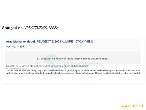 ERTÜKEL | PEUGEOT E-3008 2025 MODEL HATASIZ ALLURE 210 HP