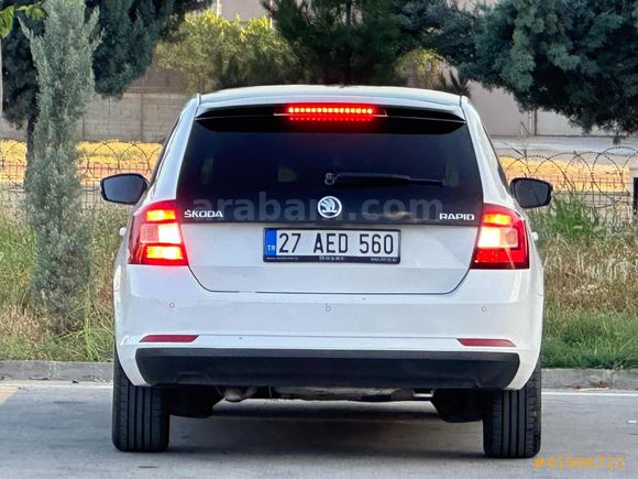 TR DE TEK 2017 MODEL SKODA RAPİD HATASIZ BOYASIZ FULU CAM TAVAN