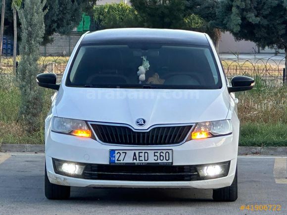 TR DE TEK 2017 MODEL SKODA RAPİD HATASIZ BOYASIZ FULU CAM TAVAN