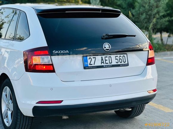 TR DE TEK 2017 MODEL SKODA RAPİD HATASIZ BOYASIZ FULU CAM TAVAN