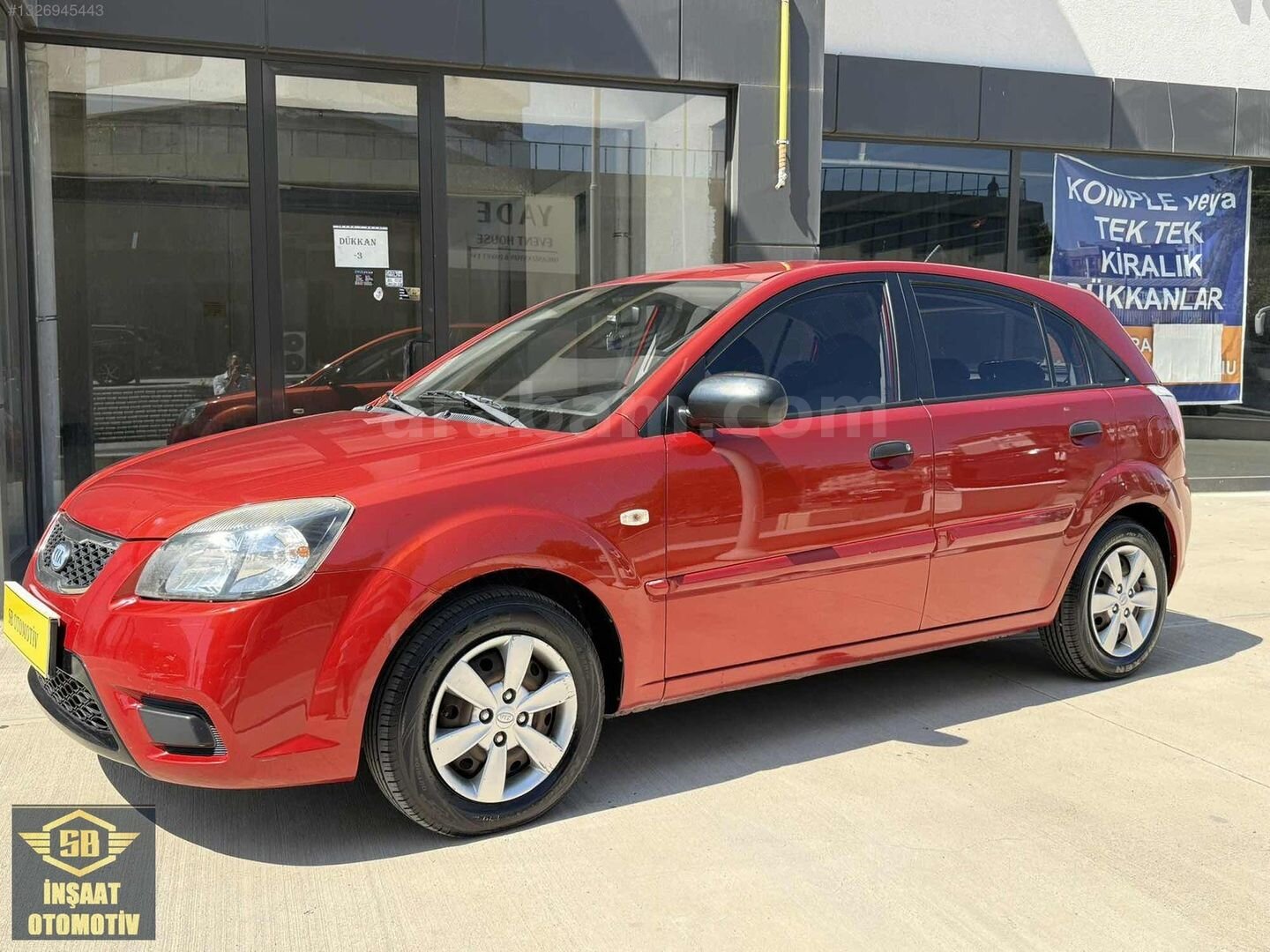 Galeriden Kia Rio 1.4 EX Comfort 2011 Model İstanbul 158.000 km Kırmızı 3