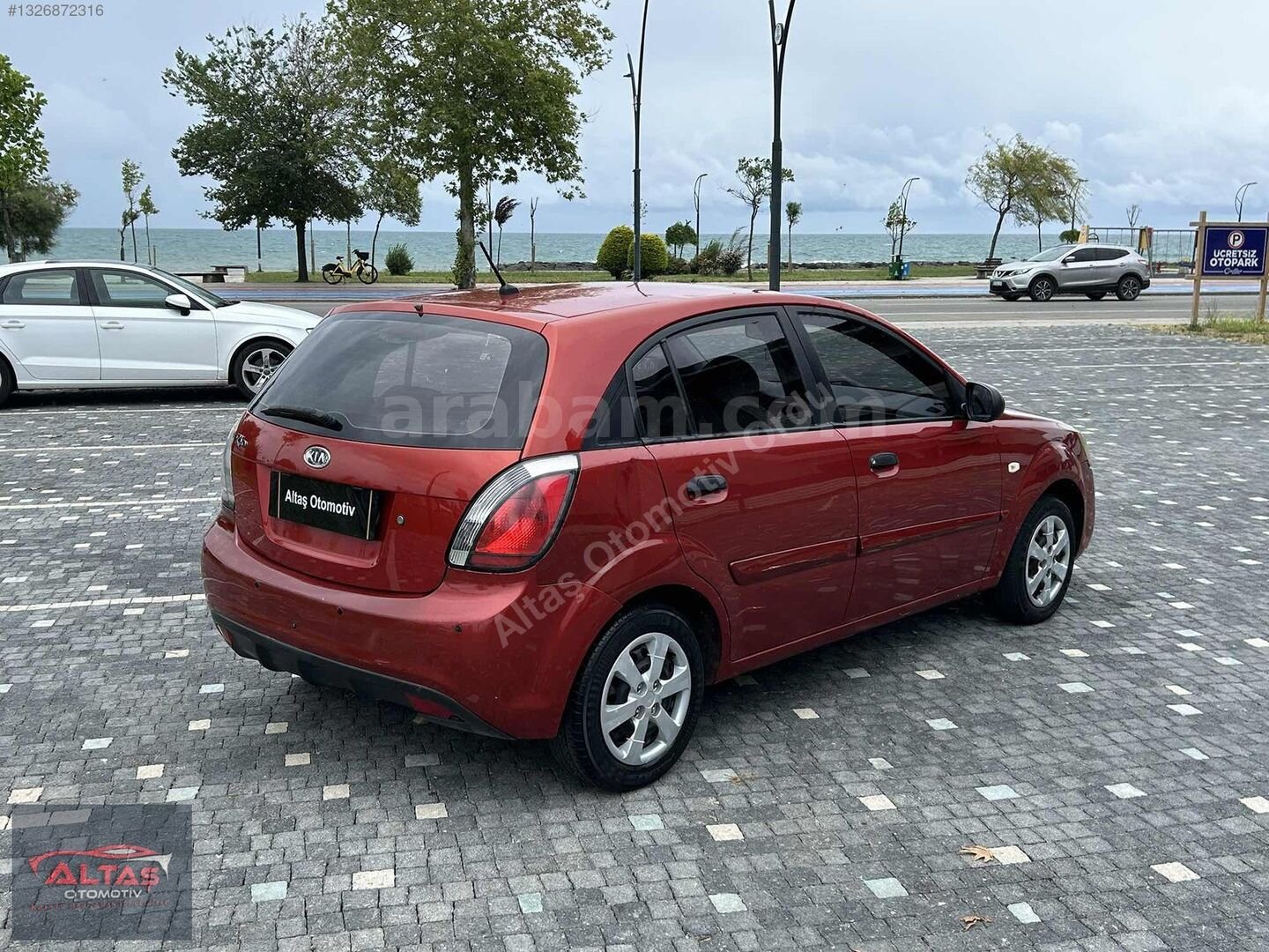Galeriden Kia Rio 1.4 EX Comfort 2011 Model Ordu 185.000 km Kırmızı 4