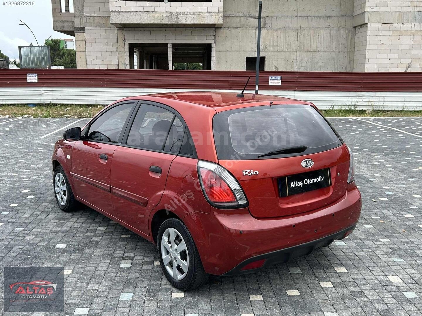 Galeriden Kia Rio 1.4 EX Comfort 2011 Model Ordu 185.000 km Kırmızı 5