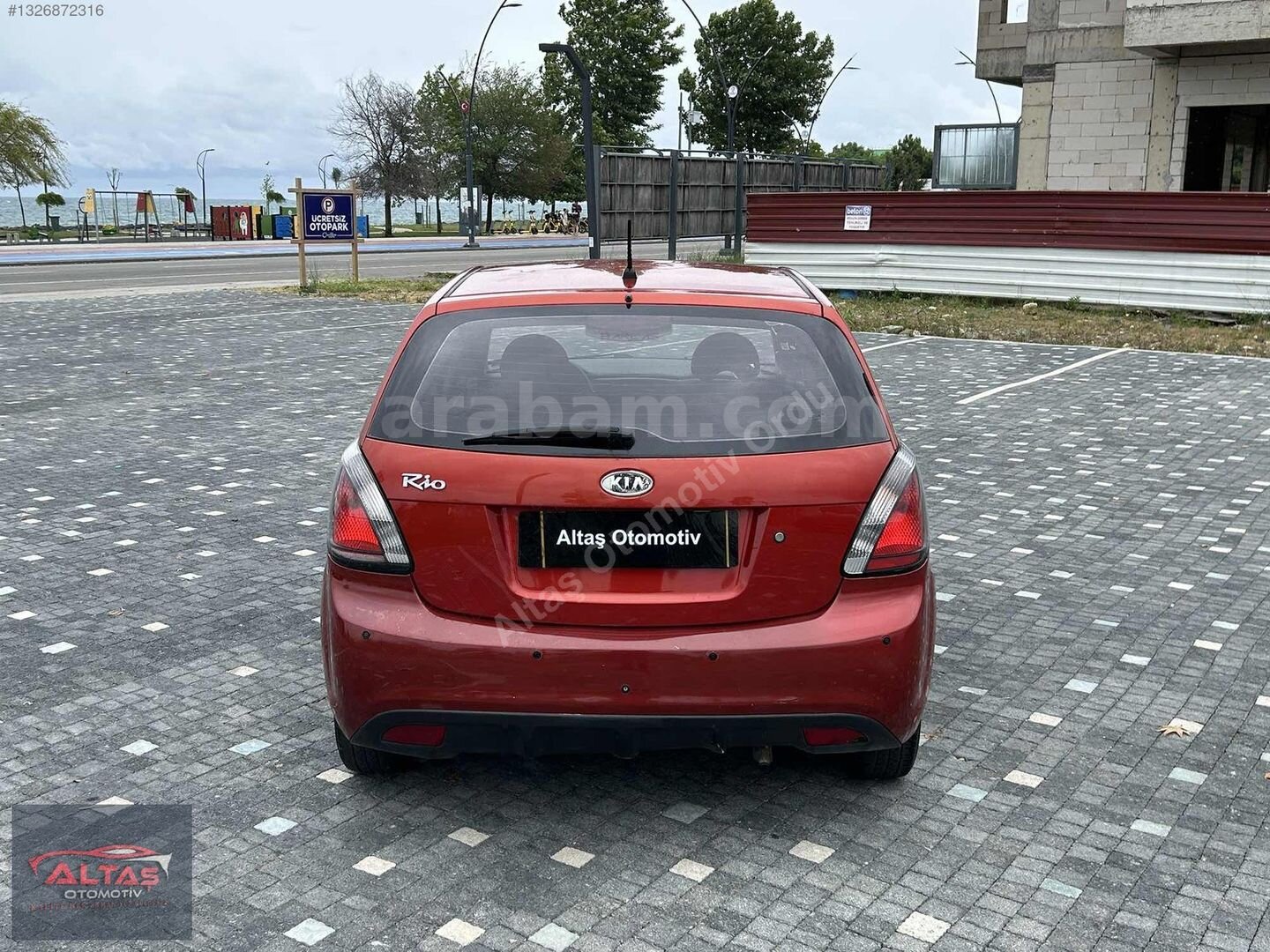 Galeriden Kia Rio 1.4 EX Comfort 2011 Model Ordu 185.000 km Kırmızı 6