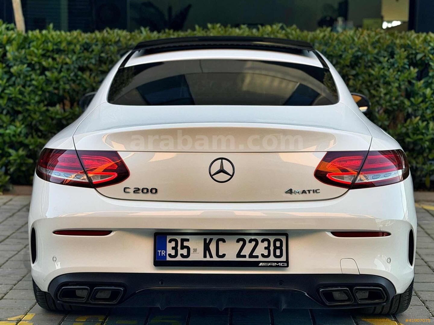 Galeriden Mercedes - Benz C 200 AMG 2018 Model İzmir 92.000 km Beyaz 5