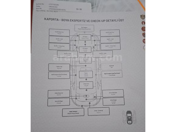 Sahibinden Fiat Egea 1.3 Multijet Easy 2020 Model