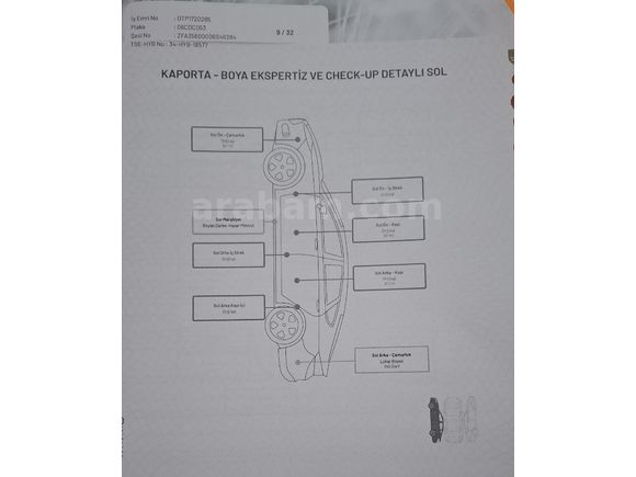 Sahibinden Fiat Egea 1.3 Multijet Easy 2020 Model