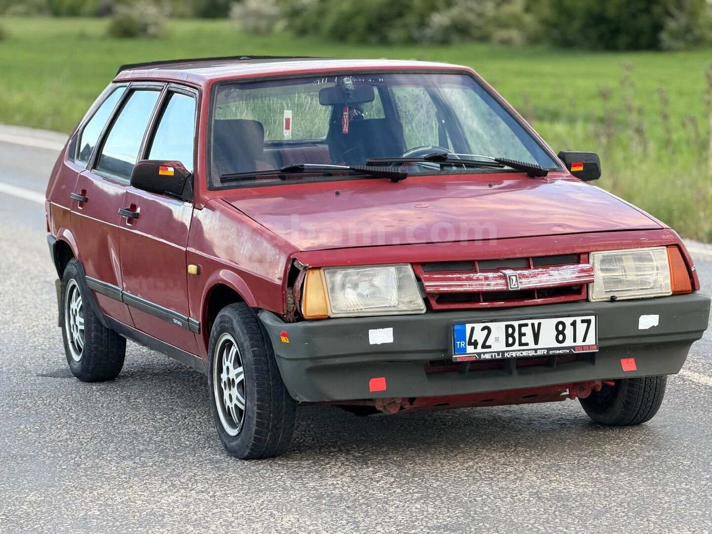 Galeriden Lada Samara 1.5 1990 Model Konya 230.000 km Kırmızı 1