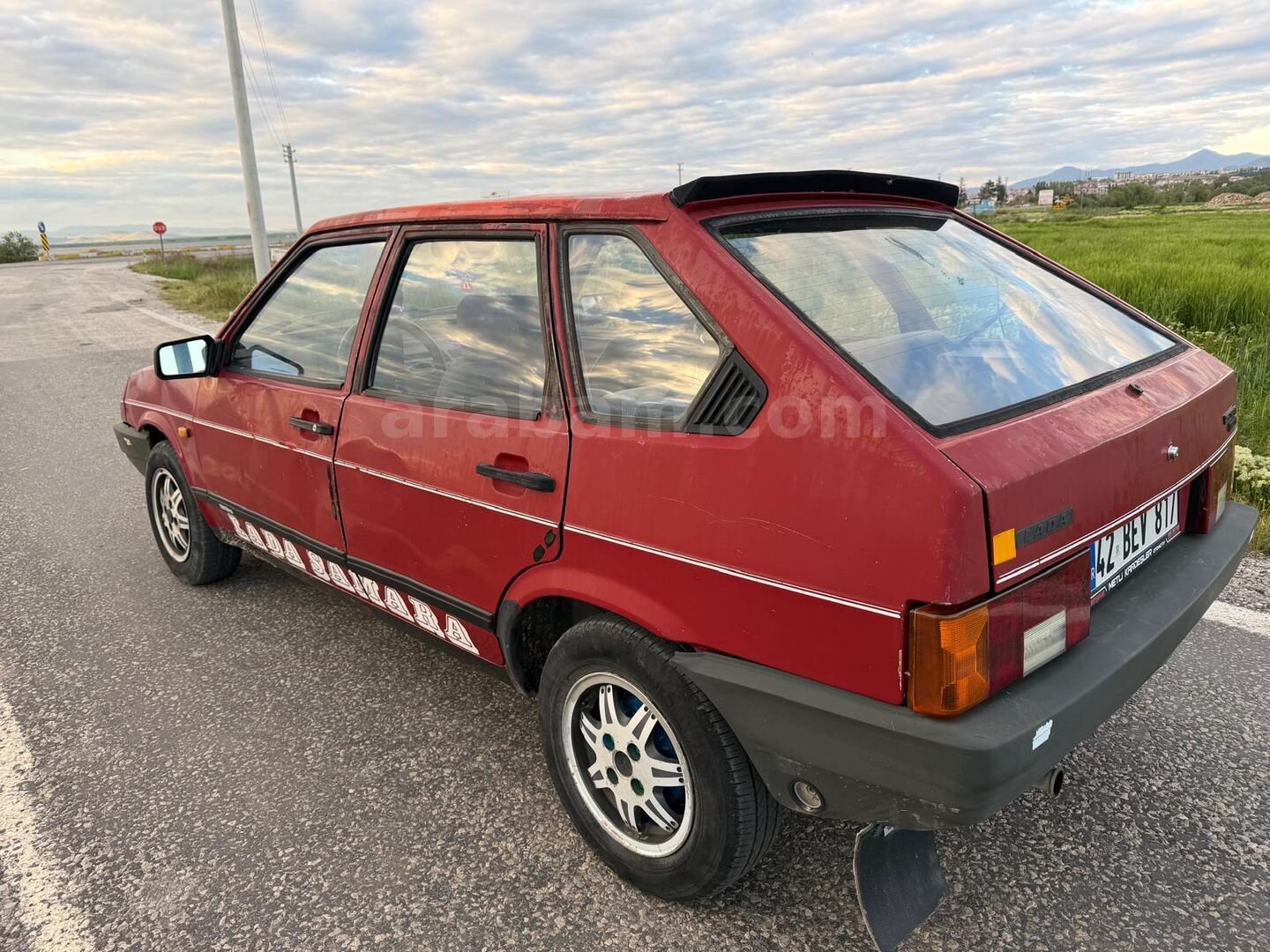 Galeriden Lada Samara 1.5 1990 Model Konya 230.000 km Kırmızı 4