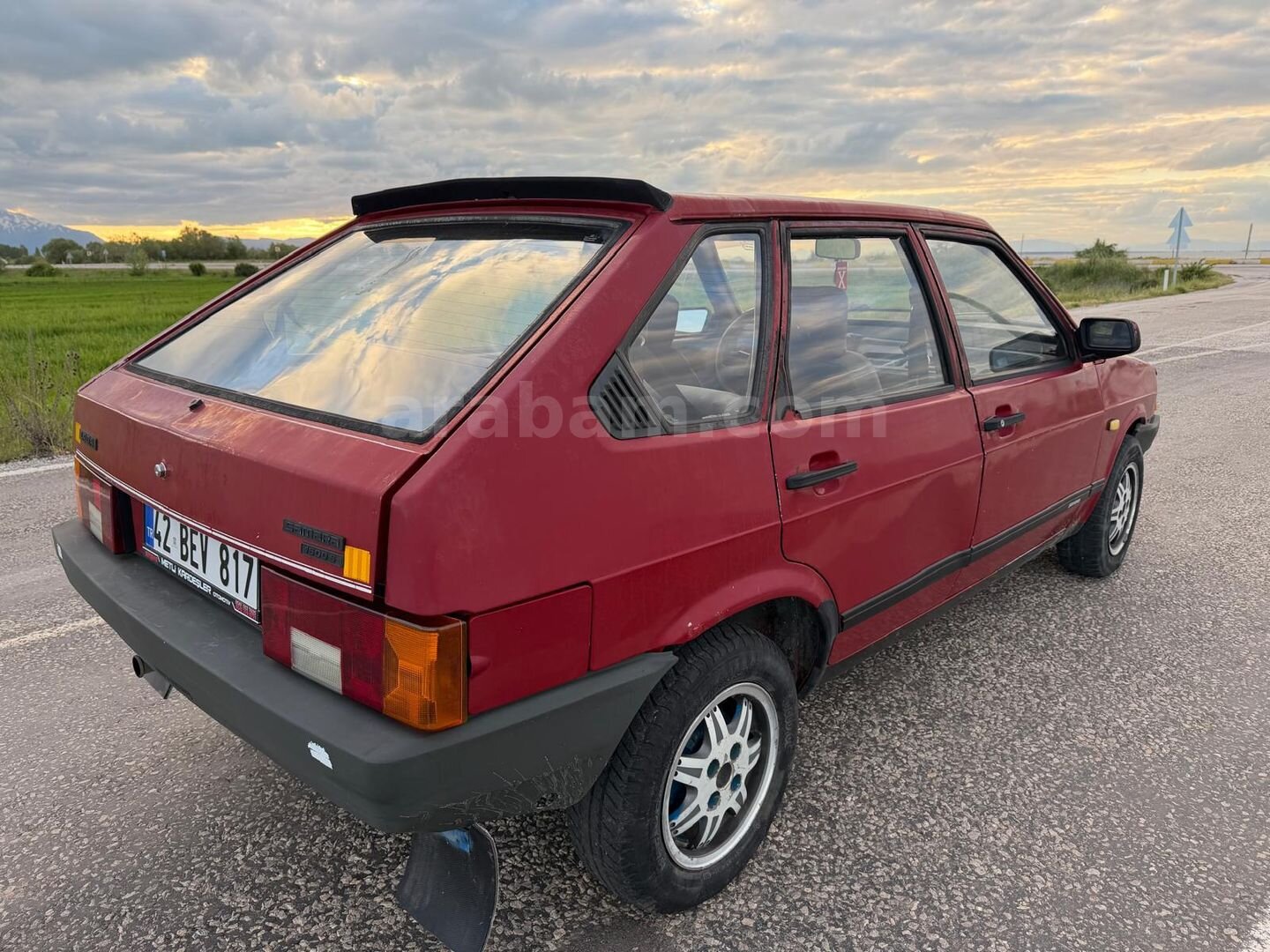 Galeriden Lada Samara 1.5 1990 Model Konya 230.000 km Kırmızı 3