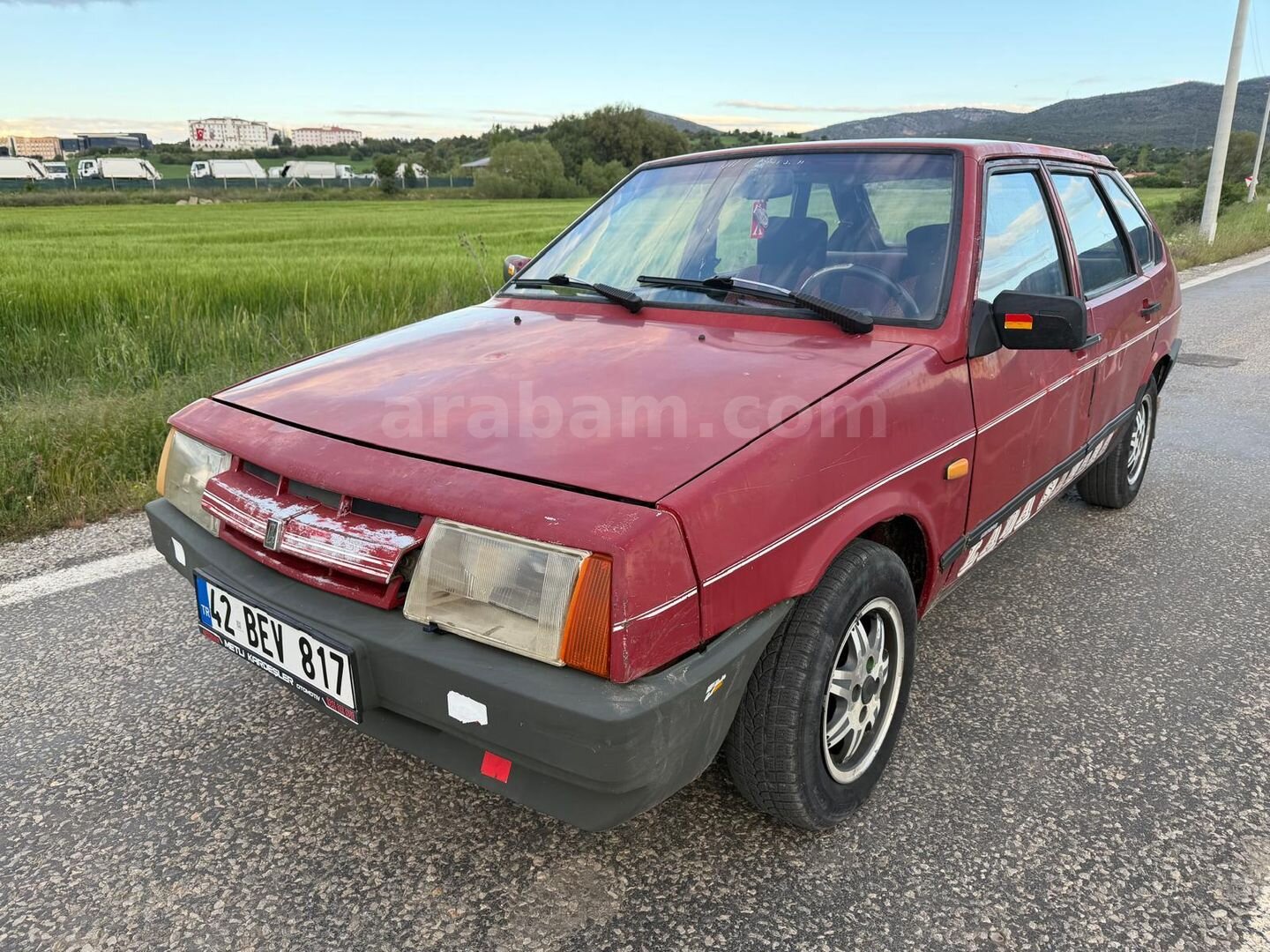 Galeriden Lada Samara 1.5 1990 Model Konya 230.000 km Kırmızı 6