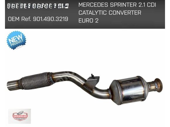 ŞAHANLAR EGZOZDAN MERSEDES SPRINTER CONVERTÖR 9014903219