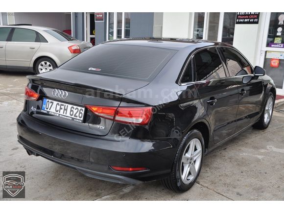 2017 ORJİNAL AUDİ A3 1.6TDİ DYNAMİC F1-START-STOPLU KARTA TAKSİT
