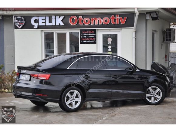 2017 ORJİNAL AUDİ A3 1.6TDİ DYNAMİC F1-START-STOPLU KARTA TAKSİT