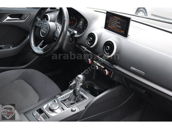 2017 ORJİNAL AUDİ A3 1.6TDİ DYNAMİC F1-START-STOPLU KARTA TAKSİT