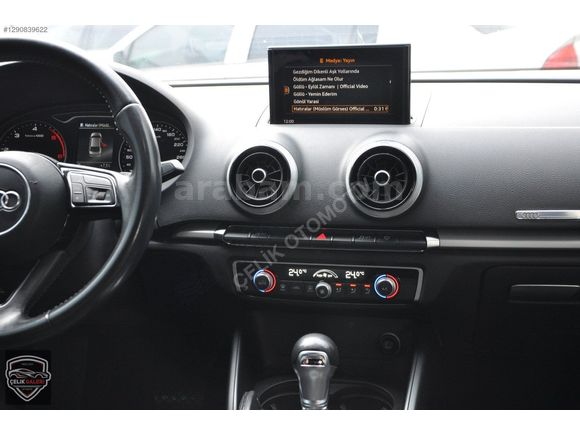 2017 ORJİNAL AUDİ A3 1.6TDİ DYNAMİC F1-START-STOPLU KARTA TAKSİT