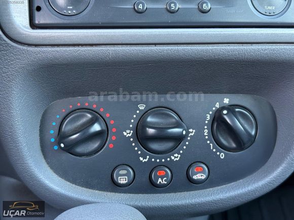 UÇAR'DAN..2001 RENAULT CLİO 1.4 16v OTOMATİK 130.000 KM DE....