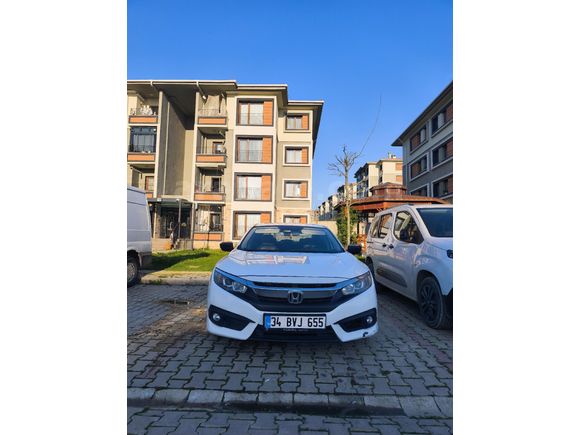 Sahibinden Honda Civic 1.6i DTEC Elegance 2018 Model  Beyaz