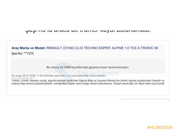 ORJİNAL 2025 RENAULT CLİO ESPRİT ALPİNE X-TRONİC