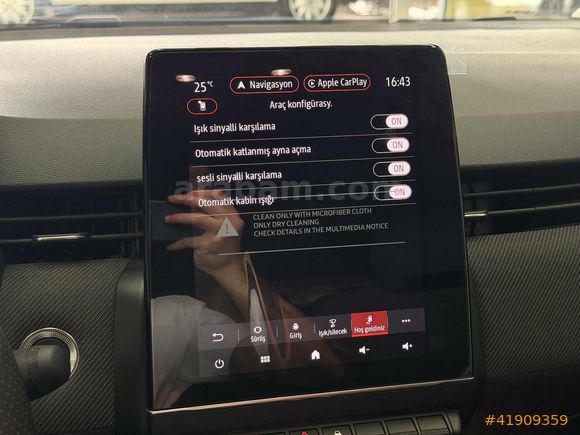 ORJİNAL 2025 RENAULT CLİO ESPRİT ALPİNE X-TRONİC