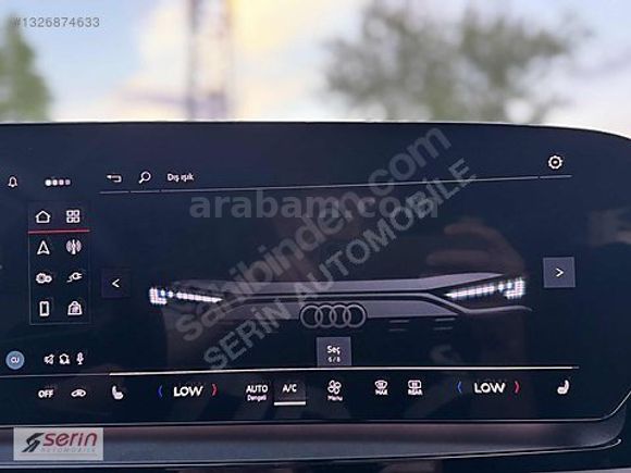 SERİN AUTO 2025 AUDİ Q6 E-TRON 55 QUATTRO/20 JANT/ISITMA/HATASIZ