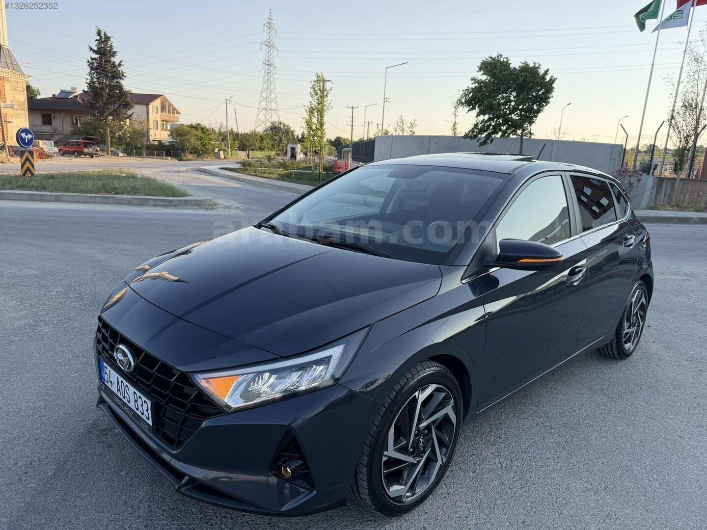 Galeriden Hyundai i20 1.4 MPI Elite 2021 Model Sakarya 79.500 km Gri 2