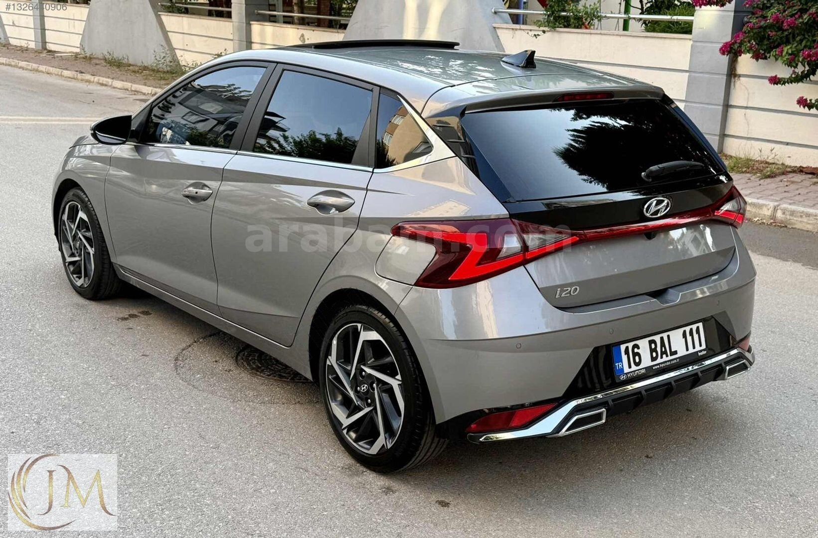 Galeriden Hyundai i20 1.4 MPI Elite 2022 Model Antalya 49.500 km Gri 6
