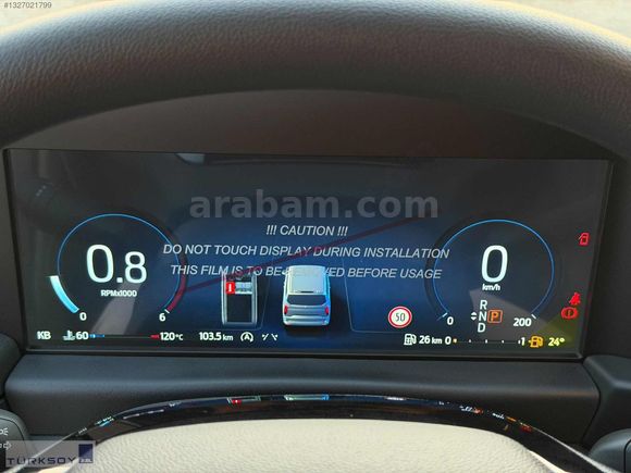 2025 TRANSİT CUSTOM 320 L DELUXE - 100 KM - SIFIR - ADETLİ