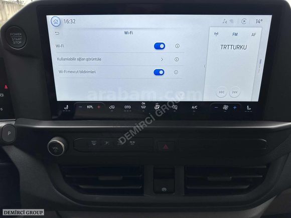 TRANSİT CUSTOM 320L DELUXE 2.0EcoBlue 9.700 KM HATASIZ %20FATURA